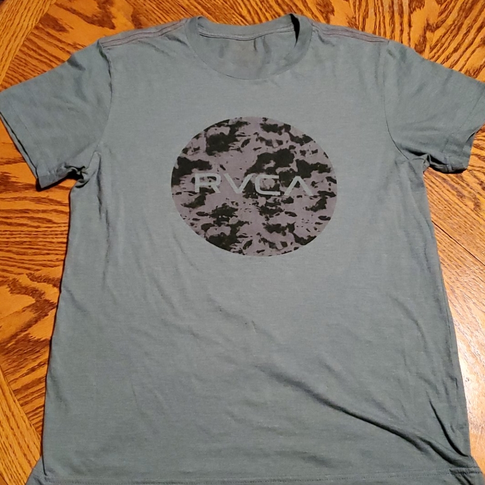 RVCA Motors Fill Pine Green T-Shirt